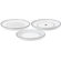 Design House Stockholm Bono Dessert Plates (Set of 3) by Catharina Kippel