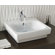 Bissonnet Universal Flex Ceramic Bathroom Sink in White