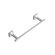 Stilhaus by Nameeks Urania 12" Wall Mounted Towel Bar in Chrome