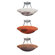 LBL Lighting Veneto 3 Light Inverted Pendant