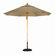 California Umbrella 9' Fiberglass Market Umbrella with Pulley