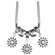 Taylor Brands Rowels Charm Bracelet