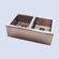Pegasus Apron Double Extra Deep Bowl Kitchen Sink