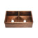 Belle Foret Double Bowl Apron Front Kitchen Sink with Drain Option