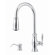 Price Pfister Hanover One Handle Widespread Kitchen Faucet with Soap Dispenser