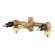 Price Pfister Tub and Shower Faucet with Three Lever Handles