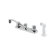 Price Pfister Pfirst Series Two Handle Centerset Kitchen Faucet with Side Spray