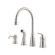 Price Pfister Avalon One Handle Widespread Kitchen Faucet with Side Spray