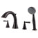 Price Pfister Saxton Roman Tub Trim with Side Spray