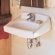 American Standard Lucerne Wall Mount Sink with Center Hole for Wall Hanger or Concealed Arms