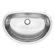 American Standard Large Oval Undermount Vanity Basin in Radiant Silk