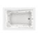 American Standard Green Tea Whirlpool Bath Tub in White