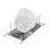 American Standard Steel Dish RACk