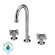 American Standard Heritage Widespread Bathroom Faucet with Double Lever Handles