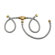 American Standard Deck Mount Tub Filler Flex Hose Kit