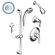 American Standard FloWise Commercial Shower System Kit