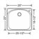 Blanco Wave Single Bowl Drop-In Kitchen Sink
