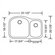 Blanco Wave Plus 1.5 Plus Bowl Undermount Kitchen Sink