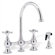 Blanco Double Handle Widespread Bridge Faucet with Spray