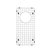 Blanco Small Single Bowl Sink Grid in Stainless Steel