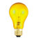Bulbrite Industries 25W Transparent A19 Incandescent Bulb in Yellow