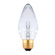 Bulbrite Industries 25W Clear Fiesta Style F10 Chandelier Bulb