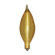 Bulbrite Industries 25W Spunlite C11 Chandelier Bulb in Amber