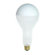 Bulbrite Industries 150W Inside Frost Half Chrome PS25 Pear Shape Bulb