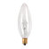 Bulbrite Industries E12 Candelabra Base High Voltage Incandescent Torpedo Chandelier Bulb