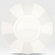 Noritake Falling Snow 6" Saucer