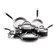 Anolon Ultra Clad 3-Ply Stainless Steel 10-Piece Cookware Set
