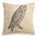 lava Owl Etching Pillow