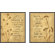 Pro Tour Memorabilia Serenity Prayer Framed Art (Set of 2)