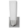 AFX Lighting, Inc. Delta One Light Wall Sconce in Satin Nickel