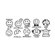 Center Enterprises Inc Stamp Set Smiles