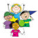 Creative Teaching Press Stick Kids Variety Designer Cut
