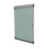 Ghent 1-Door Silhouette Enclosed Tackboard
