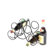 Spectrum Diversified Bordeaux 5 Bottle Tabletop Wine Rack
