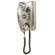 Crosley 302 Classic Brushed Chrome Wall Phone