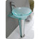 Fresca Vitale Modern Glass Bathroom Vanity with Mirror