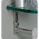 Fresca Attrazione Modern Glass Bathroom Vanity with Frosted Edge Mirror