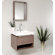 Fresca Fresca Potenza Gray Oak Modern Bathroom Vanity with Mirror and Pop Open Drawer