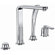 Grohe Veris 3 Hole Volume Control Roman Tub Faucet with Personal Hand Shower