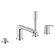 Grohe Eurostyle Cosmopolitan Volume Control Roman Tub Faucet with Hand Shower