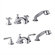 Grohe Seabury Roman Tub Faucet with Personal Hand Shower