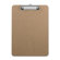 Business Source ClipboaRed,w/Flat Clip/Rubber Grips,9"x12-1/2",Brown