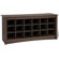 Prepac Sonoma Wood Cubbie Storage Bench