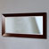 DecoLav Cityview Rectangular Mirror in Red Mahogany