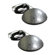 Spracht External Microphone, 2/PK, Plugs Into Auro Soho, Silver
