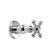 Jado New Classic 3/2 Port Diverter Faucet Shower Faucet Trim Only with Cross Handle